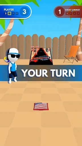 Gameplay screenshot 1 from Cornhole League - Board Games - Sports game